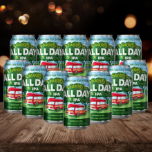 Founders All Day American IPA 355ml Cans - 4.7% ABV (12 Pack)
