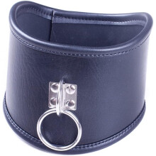 Gargantilla de cuero suave, ajustable, estilo punk, color negro