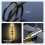 Cavo piatto AUX audio mini jack da 3,5 mm 2 m argento 3