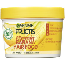 Garnier Fructis Nourishing Banana Hair Food  3-in-1 Mask for Dry Hair  Nourishes and Gives Smoothness  390 ml