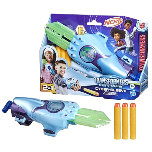 Transformers EarthSpark Cyber-Sleeve Battle Blaster Toy 1