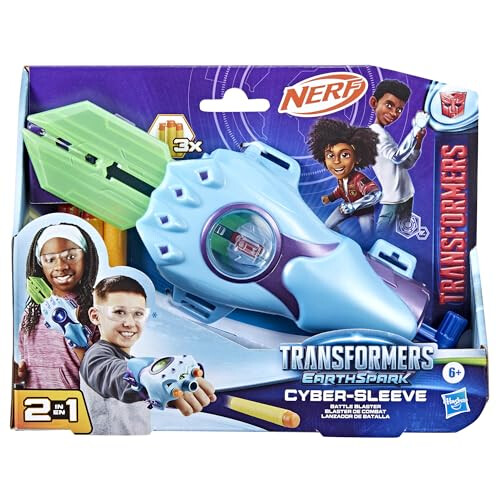 Transformers EarthSpark Cyber-Sleeve Battle Blaster Toy 2