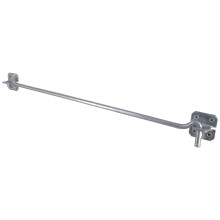 IRONTITE Extra Long Cabin Hook 600mm (24"), Gate Hook and Eye Latch Lock, Heavy Duty Door Hook and Eye Latch Known As Cabin Hooks for Doors. Ideally