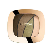 Oogschaduw - L'OREAL PARIS - Color Riche S6 Jungle Jade - Multikleur - Palette met 4 tinten - Romige textuur