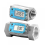 Medidor de vazão de 1/2/2,5/3 polegadas equipado com sensor de vazão de líquido, medidor de vazão de turbina eletrônico (1 polegada) 1
