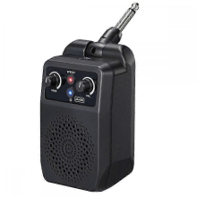 Mini sähkökitaravahvistin 5 W kannettava kitaravahvistin Bluetooth sisäänrakennettu 4 efektiä ladattava pieni kitaravahvistin harjoitteluun