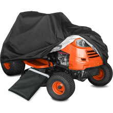 Riding Mower Cover - Lawn Mower Cover - 183 x 137 x 117 cm - Durable 210D UV Protection - Dust Proof - for All Season Garden Tractor