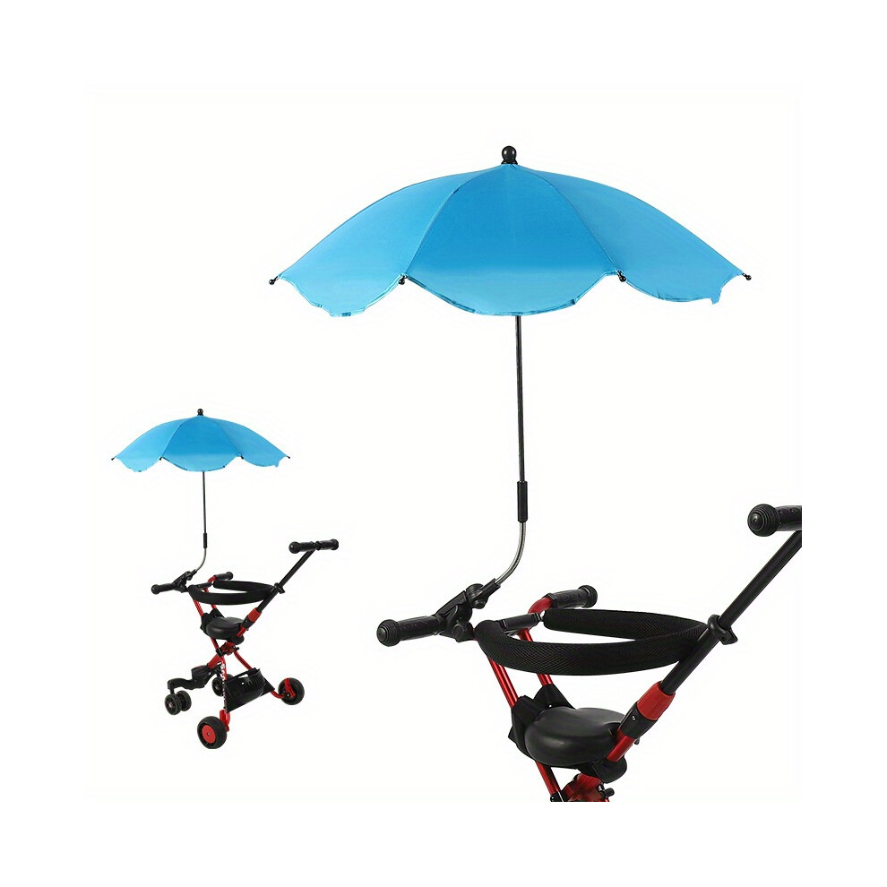 Lifeasy Baby Stroller Parasol, Baby Car Sunshade, Keep Yourself Cool And Protected With This Adjustable Summer Stroller Umbrella - Pink Parasol