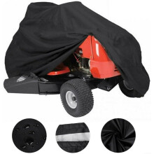 Lawn Mower Cover, Waterproof Protective Cover for Lawn Mower, Garden Tractor - Protective Cover for Patio Up to 140 x 66 x 91 cm