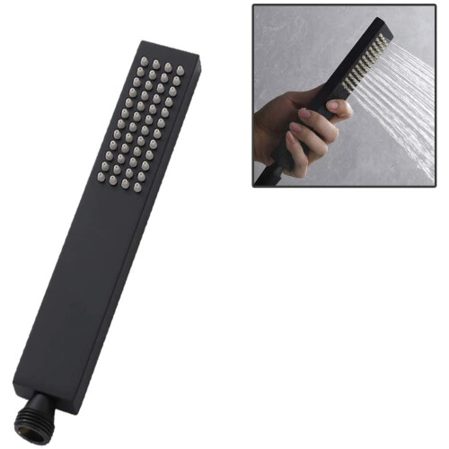 Matt Black Square Shower Head 2