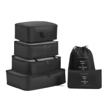 6 Piece Foldable Travel Bag Large Capacity Luggage Bag Multi-functional Waterproof Clothes Storage Bag