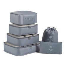 6 Piece Foldable Travel Bag Large Capacity Luggage Bag Multi-functional Waterproof Clothes Storage Bag