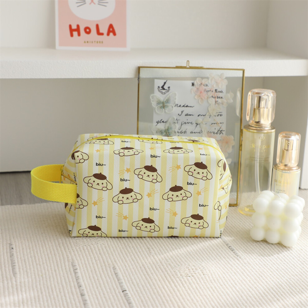 Lifeasy Cartoon Cute Cosmetic Bag Cosmetic Bag Large Capacity Toiletries Travel Storage Bag With Handle Suitable For Student Storage