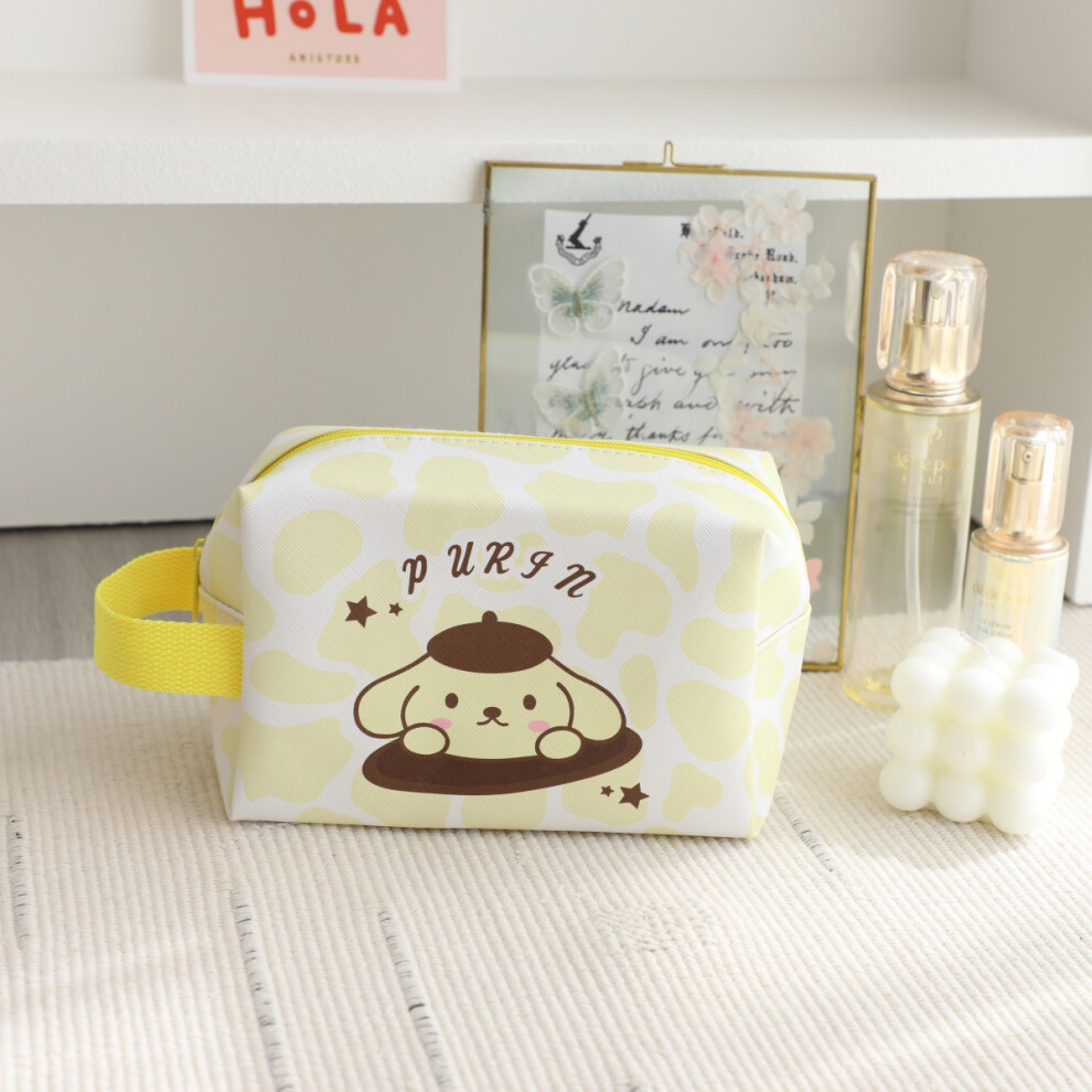 Lifeasy Cartoon Cute Cosmetic Bag Cosmetic Bag Large Capacity Toiletries Travel Storage Bag With Handle Suitable For Student Storage