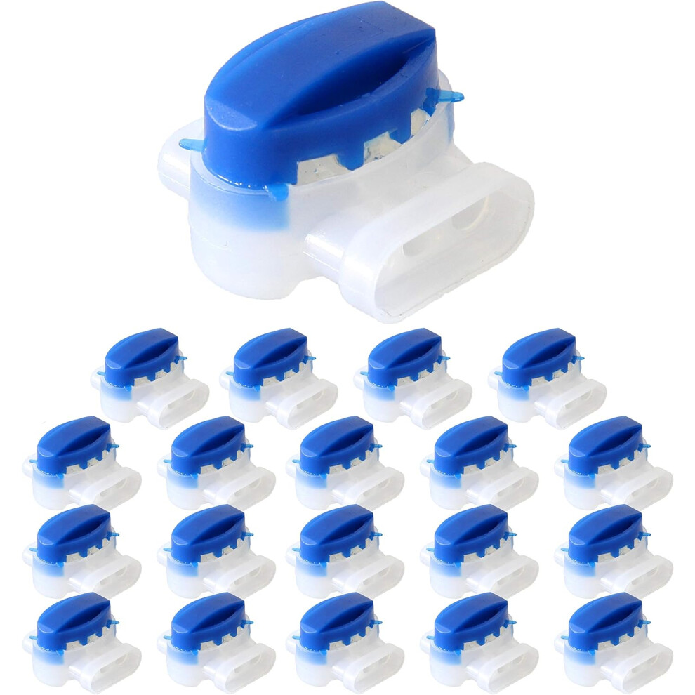 Photos - Other Electrical Equipment Cable connector 20x connectors for boundary wire, repair kit for robot lawn mower cables, cable clamp, for connecting cable