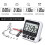 (Black/White, 8x7.8x2CM) Multifunctional Solid State Electronic Stopwatch, Kitchen Stopwatch, Digital Stopwatch 3