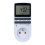 Digital Programmable Socket, Weekly Digital Timer with LCD Display, 12H/24H/7Days Electrical Socket Timer, Energy Saving for Home Appliances and Light 1
