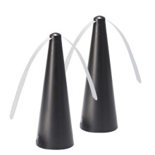 Fly Fan, Set of 2 Anti-Mosquito Repellent without Using Chemicals, Keeps Flies and Insects Away from Food, for Camping Dining Room Garden