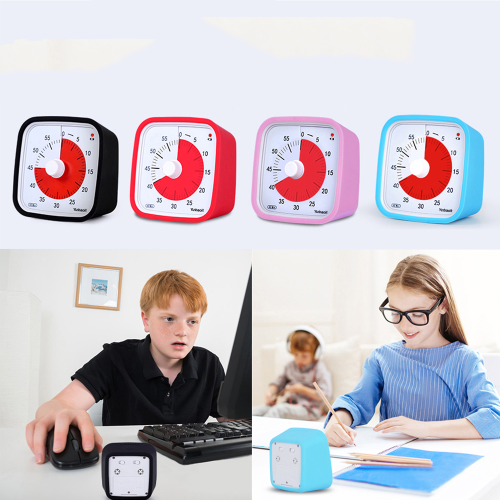 Timer, Visual Timer Visual Time Manager Kids Timer Learning Timer Timer(Black) 2