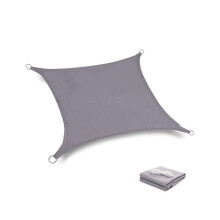 2.5 x 3 meters Gray color Shade sail Shade sail