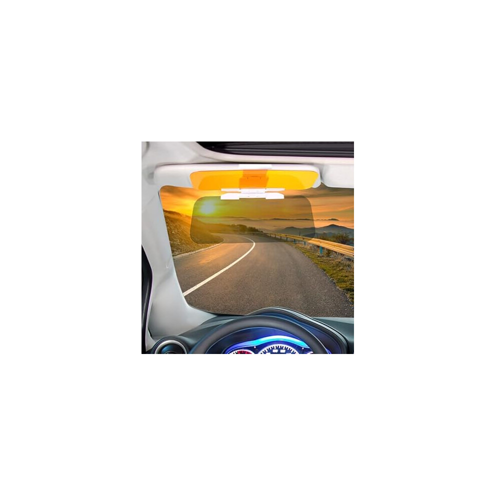Car Sun Visor Extension, 2 In 1 Car Sun Visor Extension, Anti-Glare And Anti-Uv Sun Visor, Adjustable Glare Protection For All Cars, Vans And Trucks 6932766569115