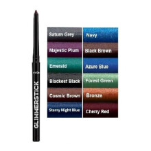 2 x Avon Glimmerstick Eyeliner Twist Up - No Need To Sharpen (Saturn Grey)
