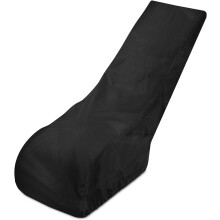 Waterproof Lawn Mower Cover, Lawn Mower Protective Tarpaulin for Outdoor Storage, 210D Oxford Garden Tractor Cover with Drawstring, Black 191 x 110 x