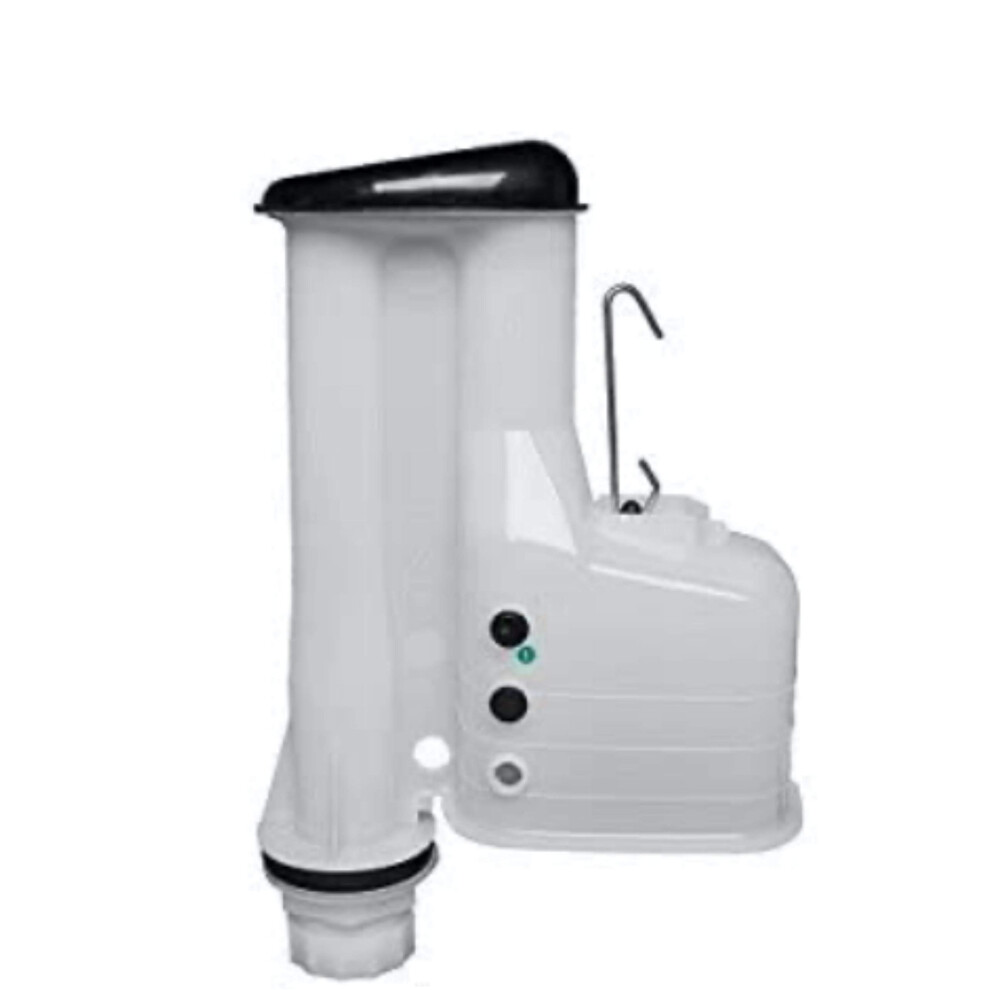 Compact Dual Flush Adjustable Toilet Syphon Â Cistern Siphon With Adjustable Height & Flush, Universal 1.5" Base Bottom Outlet, Wc Cistern 683247287368