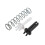 NTY CLUTCH PEDAL RETURN SPRING FOR CITROEN C3 PICASSO 08- 1