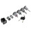 NTY LOCK CYLINDER SET FRONT REAR RIGHT LEFT FOR FORD TRANSIT 00- 4