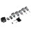 NTY LOCK CYLINDER SET F/R L/R FOR FORD TRANSIT CONNECT 2002- 3
