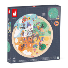 - Pédagogie Range - Children's Observation Puzzle - “Garden” Seek and Find Game - Children's Educational Toy - FSC Wood Game - 24 Months +,