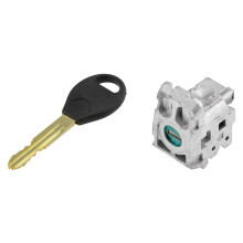 LOCK CYLINDER, DOOR For NISSAN QASHQAI 2007-/LEFT-DRIVER SIDE/