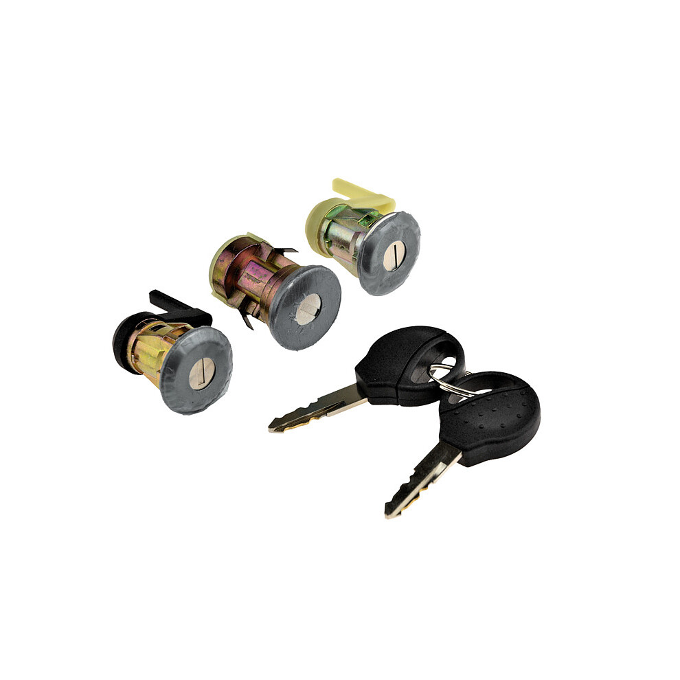 Lock Cylinder Kit,Doors And Tailgate Left Right Front For Peugeot 5902048134950