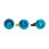 NTY LOCK CYLINDER SET FOR PEUGEOT 206 1998- 5