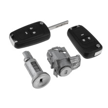 LOCK CYLINDER KIT FOR OPEL VECTRA C 02- CHEVROLET CRUZE 11-