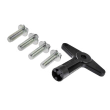 HUBCAP WRENCH+SCREWS FOR RENAULT CLIO II 98- CLIO III 05-