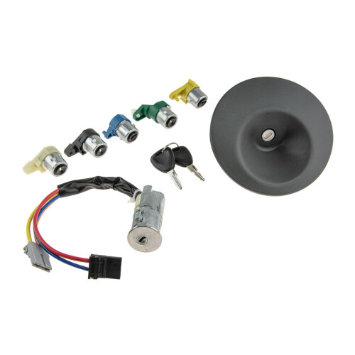NTY LOCK CYLINDER SET FRONT AND REAR FOR RENAULT KANGOO 1997-