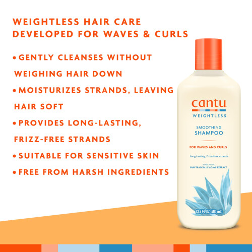 Cantu Weightless Smoothing Shampoo 400ml 2