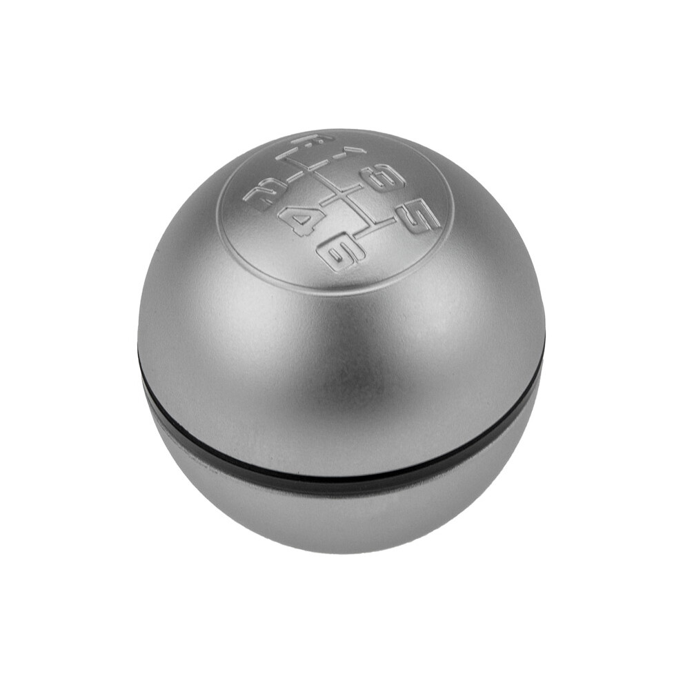 Gear Knob For Alfa Romeo Giulietta 2010-/-Brushed,Mat/ Silver 5902048185563