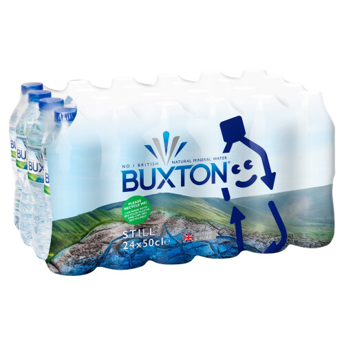 Still Mineral Water, 500 ml, Pack of 24 1