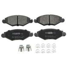 ALPHA BRAKES BRAKE PADS FRONT For PEUGEOT 206 98-07, 206+ 09-