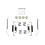 NTY BRAKE SHOE FITTING KIT For SUBARU FORESTER 02- 1