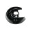 NTY DISC BRAKE DUST SHIELD For AUDI A4 -01 /REAR, RIGHT/ 1