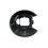 NTY DISC BRAKE DUST SHIELD For BMW X5 00-06 /REAR, RIGHT/ 1
