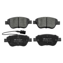 ALPHA BRAKES BRAKE PADS FRONT FOR FIAT STILO 01- CITROEN NEMO 08-