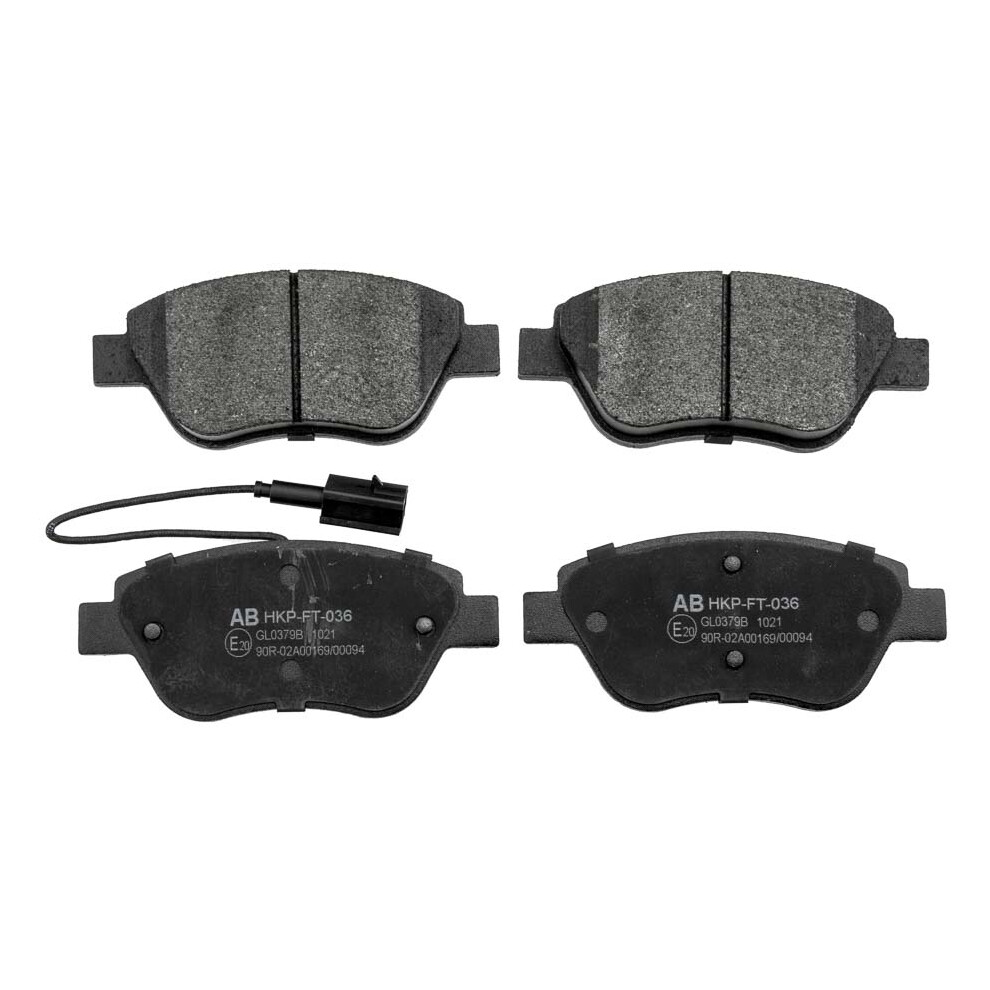 ALPHA BRAKES BRAKE PADS FRONT FOR FIAT STILO 01- CITROEN NEMO 08--image-OPC-PH8QQSK-NEW