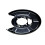 NTY DISC BRAKE DUST SHIELD REAR L R FOR MERCEDES SPRINTER 06- 2