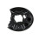 NTY DISC BRAKE DUST SHIELD For MERCEDES E-KLASA 09- /REAR, RIGHT/ 2