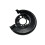 NTY DISC BRAKE DUST SHIELD FOR MERCEDES G-KLASA 89- SPRINTER 06- 2